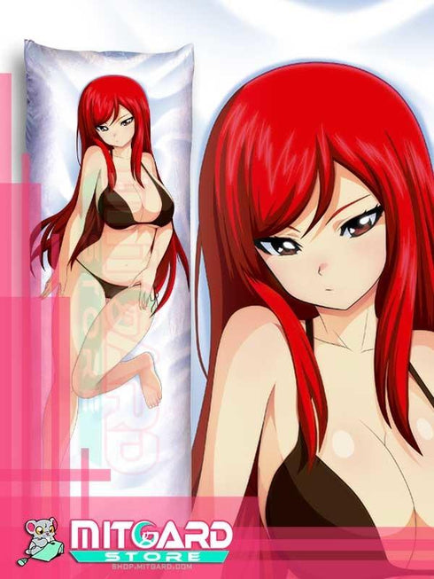 FAIRY TAIL Erza Scarlet Body pillow case Dakimakura - 2